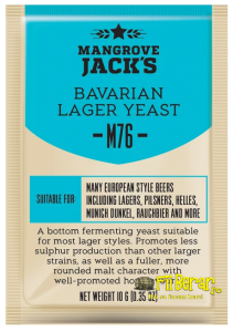 Mangrove Jacks CS M76 drojdie Bavarian Lager 02
